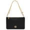 Diva - Leather clutch with chain strap
